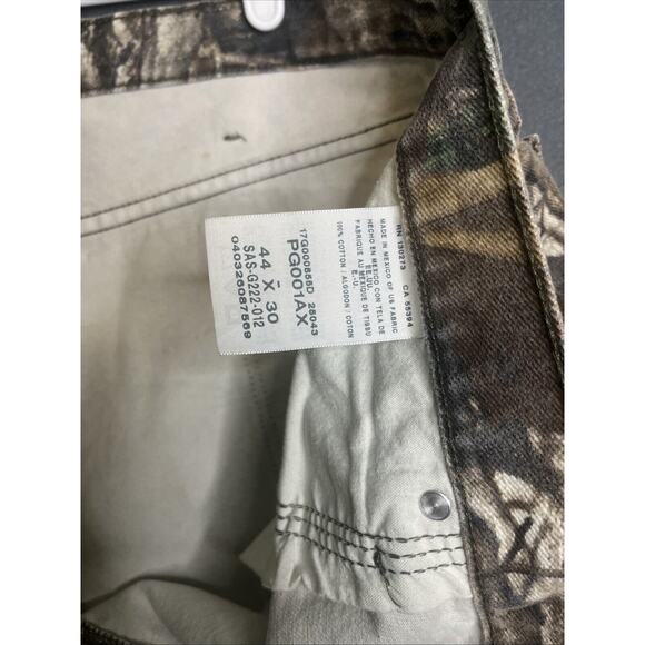 Wrangler Pro Gear Realtree Camo Insulated Pants Mens Hunting Jeans 44x30 PG001AX - Picture 4 of 9